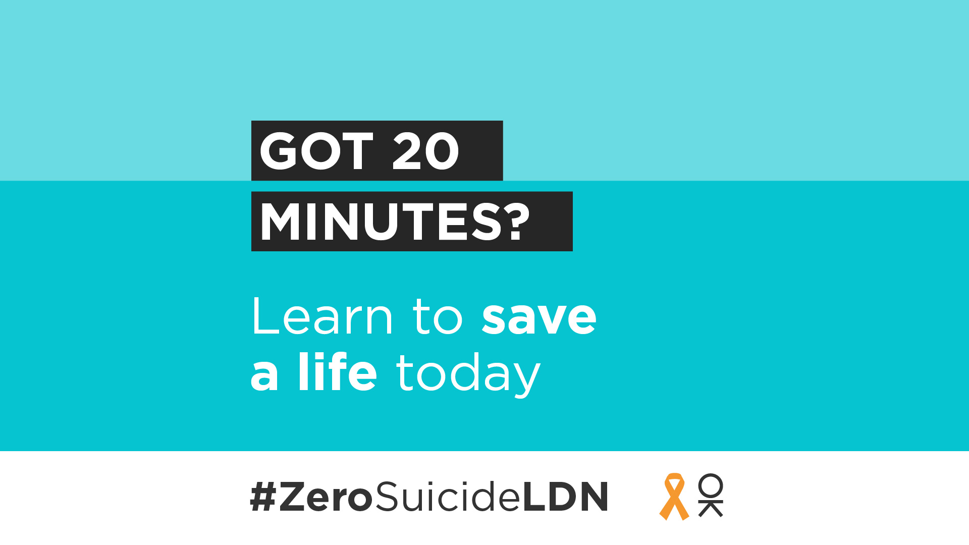 Zero suicide campaign image